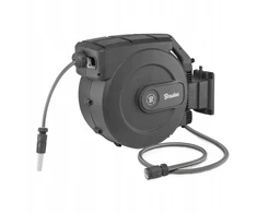 Baltas LINE automatinė žarnos ritė su 1/2 colio žarna – 50 m ir priedais WL-W7B50
