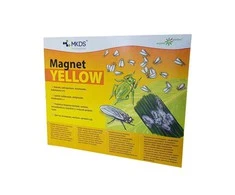Mkds Baltasparnių, skydamarių, amarų gaudyklė MAGNET Geltonas