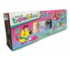 Bambino plakatiniai dažai, 12 spalvų, 20 ml
