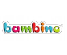 Bambino spalvinami pieštukai 12 vnt. su drožtuku