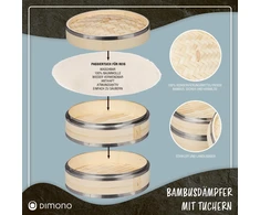 Bamboo Bambuko garlaivis 2 l