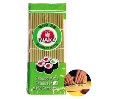 Bambuko kilimėlis maki suši ritinėlių vyniojimui 27x27cm bambukiniai suši