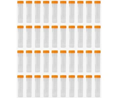 BANDYMO MĖGNĖLIS 40 Vnt. 50 ml PLASTIKINIO EKSPERIMENTINĖ LABORATORIJOJE ILGA, STIPRI