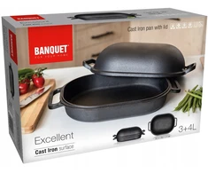 Banquet Banketinė puiki ketaus kepsninė, 7 l