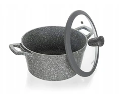 Banquet GRANITINIS PUODAS 20 cm virimui DANGAS 2,5L dovanų