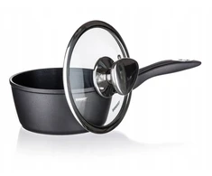 Banquet Kaistuvas aliumininis 16 cm, 1.3 L su dangčiu, nelipni danga