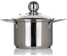 Banquet Mažas puodas su dangčiu 12cm 0.85l "piccolo" nerūdijančio plieno