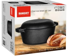 Banquet Tradicinis banketas Puikus puodas, 6,6 l, ketaus, indukciniam židiniui