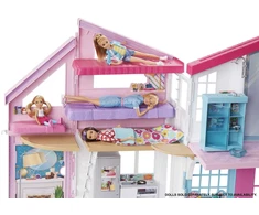 Barbie FXG57 Malibu lėlių namelis Didelis Mattel lėlių namas