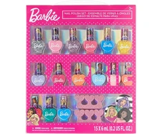 BARBIE NAGŲ DAŽYMO RINKINYS 15 POLIŲ + FILE TOWNLEY GIRL