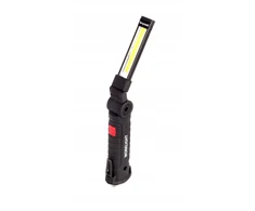 Bass Belaidė LED COB dirbtuvių lempa, 900 lm, su žibintuvėliu, maža