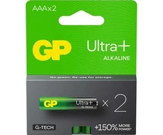 Baterijos GP Ultra Plus Alkaline AAA Emos 2vnt./LR03