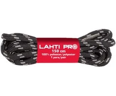 Lahti Pro Batų raišteliai Apvalūs 150 cm Juodai-pilki