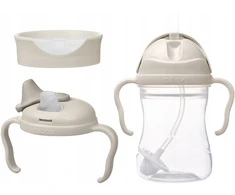 B.Box 3in1 puodelis su šiaudeliais Latte 240 ml