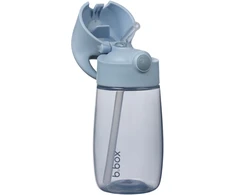 B.box Geriamasis butelis Junior buteliukas su šiaudeliu 380 ml - chill out