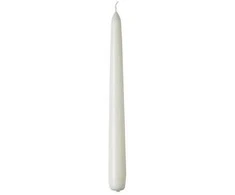 Bc Baltija Klasikinė žvakė 20cm balta