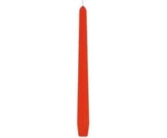 Bc Baltija Klasikinė žvakė 20cm oranžinė
