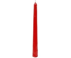 Bc Baltija Klasikinė žvakė 20cm raudona