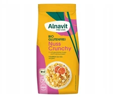 Be glitimo Traški žemės riešutų granola 300G ALNAVIT BIO