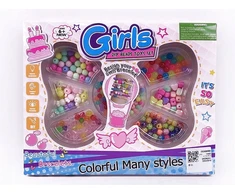 BEADS KŪRYBINIS RINKINYS, SKIRTAS APYRANKĖMS be prekės ženklo