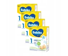 BEBIKO 1 Pienas kūdikiams kūdikiams nuo gimimo 4x600g