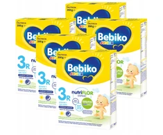 Bebiko Junior Nutriflor Expert 3R su ryžių klijais vaikams 600g x 5