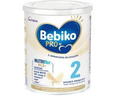 Bebiko Pro+ 2 Nutriflor modifikuotas pienas vyresniems nei 6 mėnesių kūdikiams, 700 g