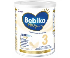 Bebiko Pro+ Nutriflor 3 Modifikuotas pienas vyresniems nei 1 metų amžiaus 700g