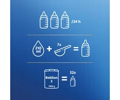 Bebilon 2 Pronutra Advance modifikuotas pienas 1000 g
