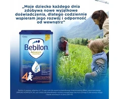 Bebilon Advance Pronutra 4, Junior, pieno pagrindu pagaminta formulė po 2 metų