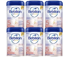 Bebilon Profutura Duo Biotik 5 pieno pagrindu pagamintų formulių pakuotė 800g x 6