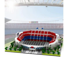 Bedee 3500 vienetų futbolo stadiono blokų rinkinys, dekoracija futbolo aistruoliui