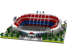 Bedee 3500 vienetų futbolo stadiono blokų rinkinys, dekoracija futbolo aistruoliui