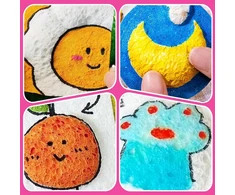 Bedee 3D MAGICAL FOAM RINKINYS PIŠYMAS ŠLAVIMAS SU VANDENIU KŪRYBINIA ŠEIMOS UŽSIĖMIMA