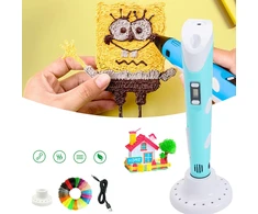 Bedee 3D PEN Vaikams 3D SPAUSDINTUVO RAŠIKLIŲ rinkinys + PLA PAPILDYMAI 36 M 12 SPALVŲ