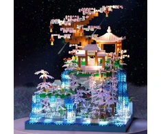Bedee 3D STATYBINIAI BLOKAI PAVILION MEDIS BONSAI MEDŽIS KRIKOKLIS 4574 EL