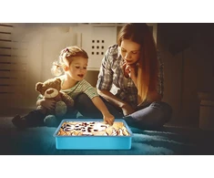 Bedee DAŽYMAS SMĖLIU LED ŠVIESOS STALAS KŪRYBINIS ŽAISLAS 7 SPALVŲ DOVANA