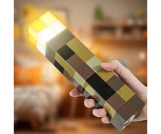 Bedee Minecraft Pochodnia 3d Led Lempa Usb 1200mah