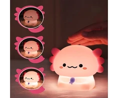 Bedee Silikono Salamander Night Light kelionės dovana vaikams ir suaugusiems
