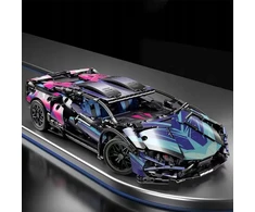Bedee Techniniai blokai sportinis automobilis su pavara ir pulteliu 1:14 1314 vnt dovanos