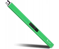BEDEGIS USB ELEKTRINIS žiebtuvėlis PLASMA Žalias ATSparus vandeniui