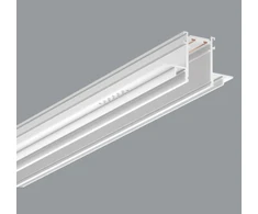3m užglaistomas magnetinės sistemos bėgelis SPECTRA LIGHTING INSIGHT, baltas