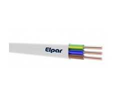Behalogeninis apvalus monolitinis kabelis ELPAR, 3 x 2,5 mm², DCA klasė, 100 m