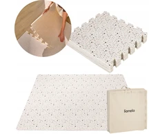 BEIGE Mokomasis porolono kilimėlis BE KVAPAS 173x116cm Lionelo Yoka