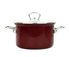 BELIS ECO-CERAMIC puodas 18cm 2,8l su stikliniu dangteliu