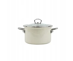 BELIS EMAL PUODAS. SU DANGELIS 3.6L 20CM EKO KREMAS