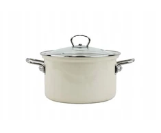 BELIS EMAL PUODAS. SU DANGELIS 6.1L 24CM EKO KREMAS