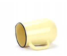 Belis emaliuotas ąsotis ø 11,5 cm - 2,5 l kremas