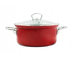 Belis Emaliuotas puodas 16 cm 1,4 l
