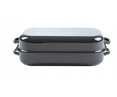 Belis roasting pan 30x17cm enamel, surface 2 parts. sklandžiai